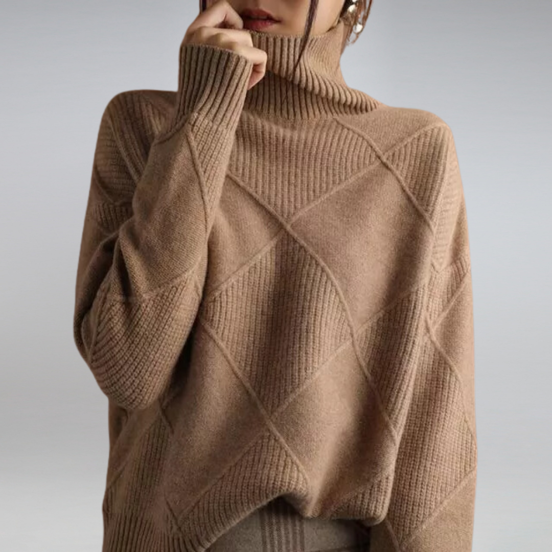 Alena - Soft Turtleneck Sweater