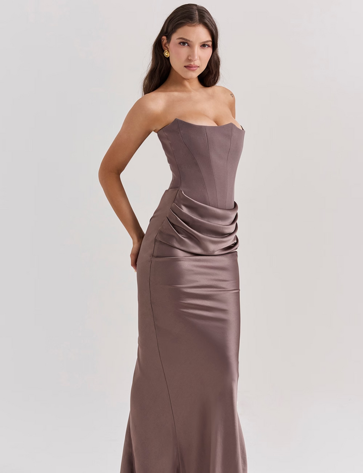 Riviera Maxi Corset Dress