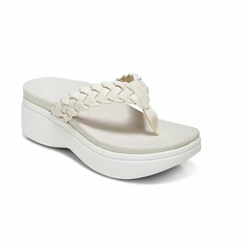 Lexie - BRAIDED ORTHOPEDIC WEDGE THONGS