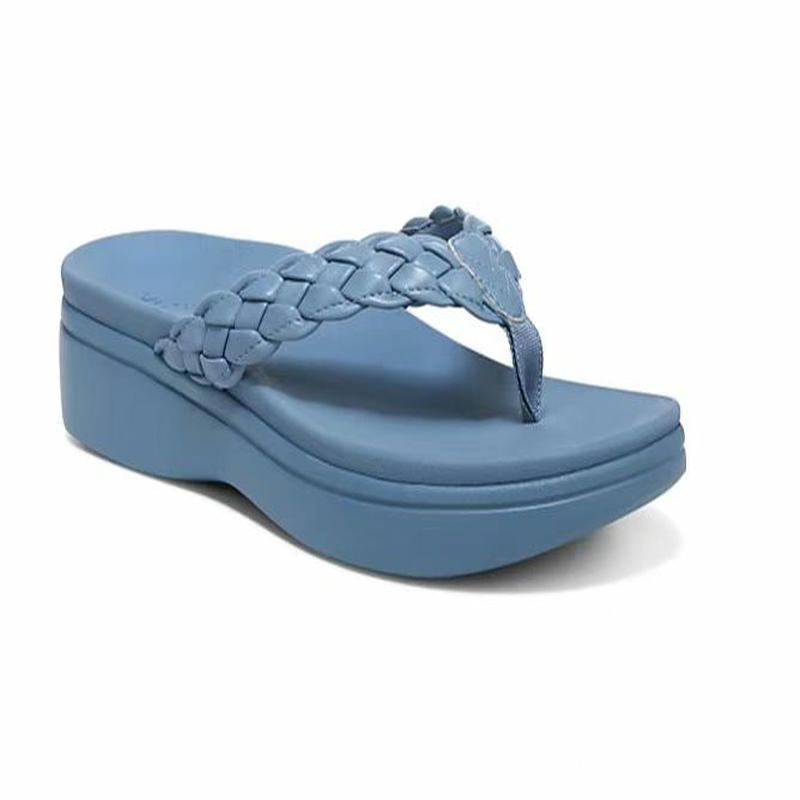 Lexie - BRAIDED ORTHOPEDIC WEDGE THONGS