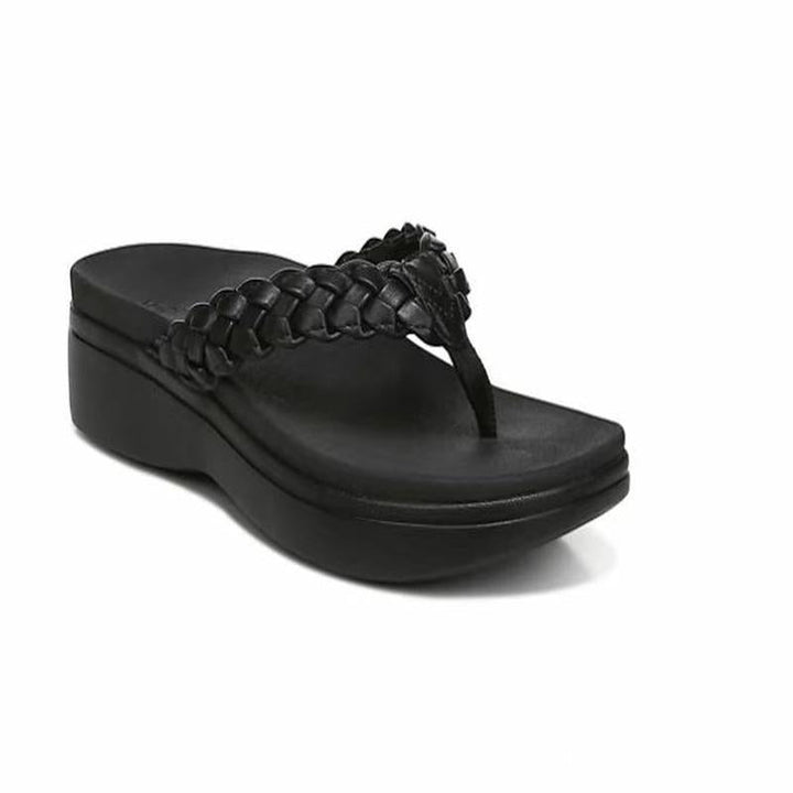 Lexie - BRAIDED ORTHOPEDIC WEDGE THONGS