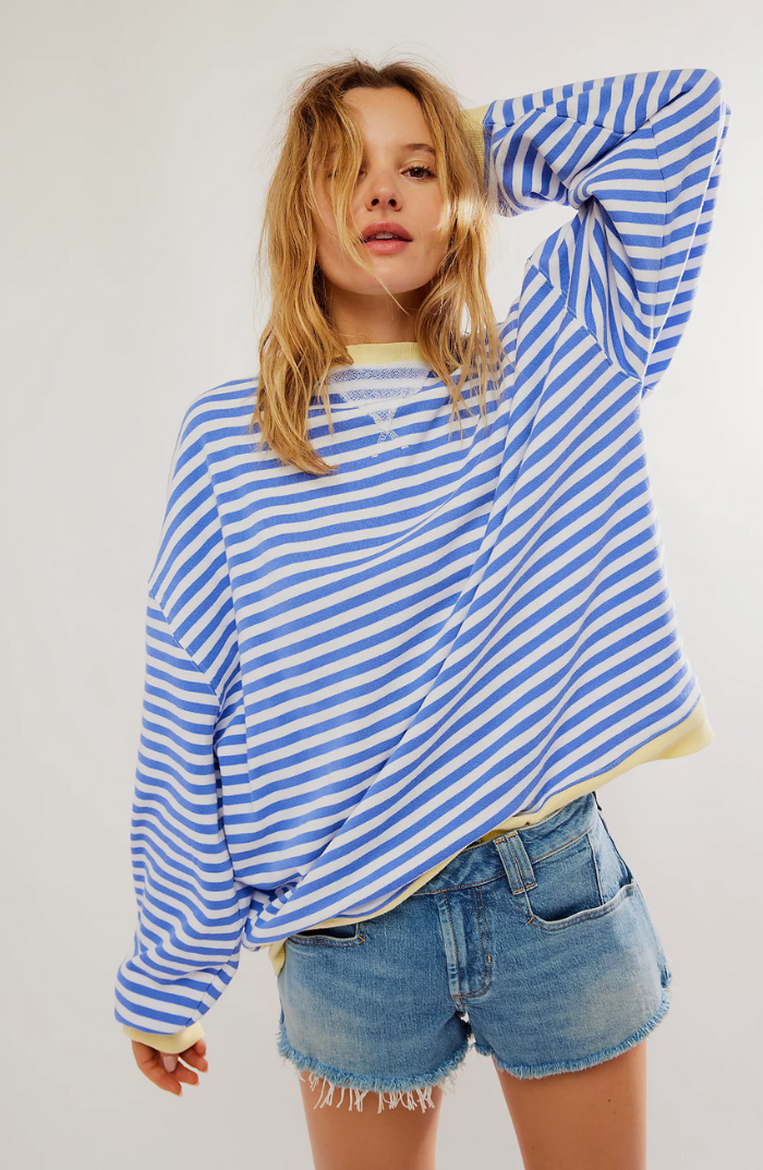 Mona | Striped Oversized Sweater