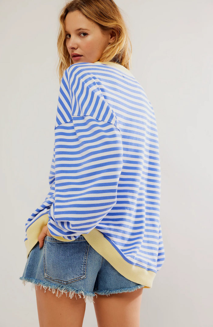 Mona | Striped Oversized Sweater