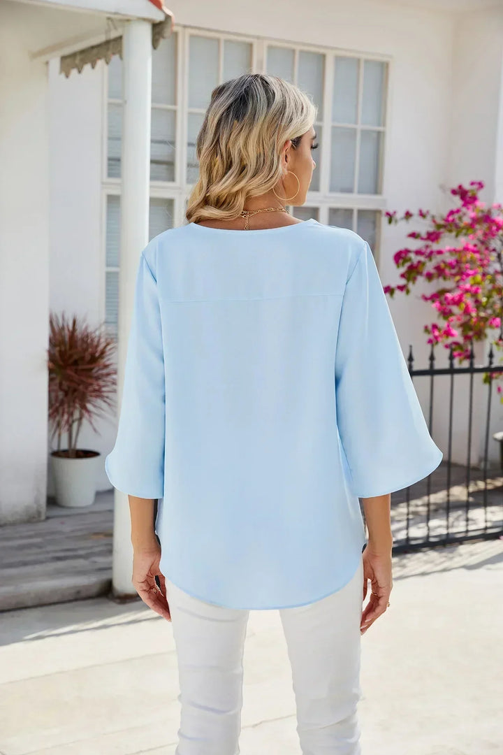 Bethany V-Neck Blouse