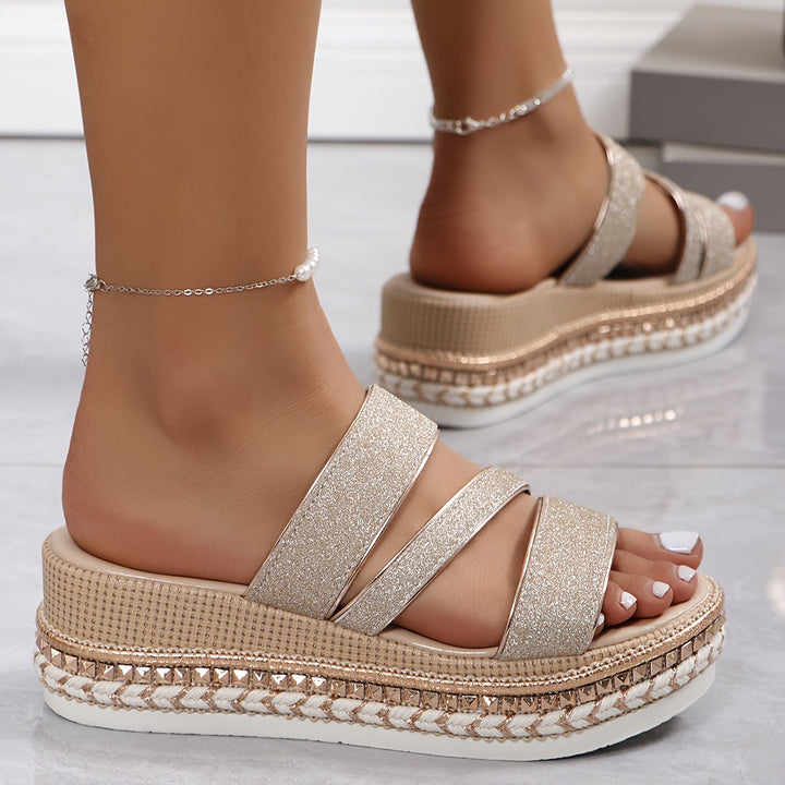 Amanda | Radiance Shine Sandals