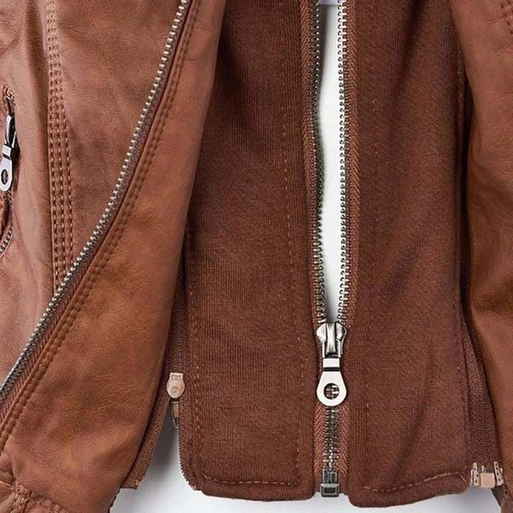 Harriet/ Vegan Leather Jacket