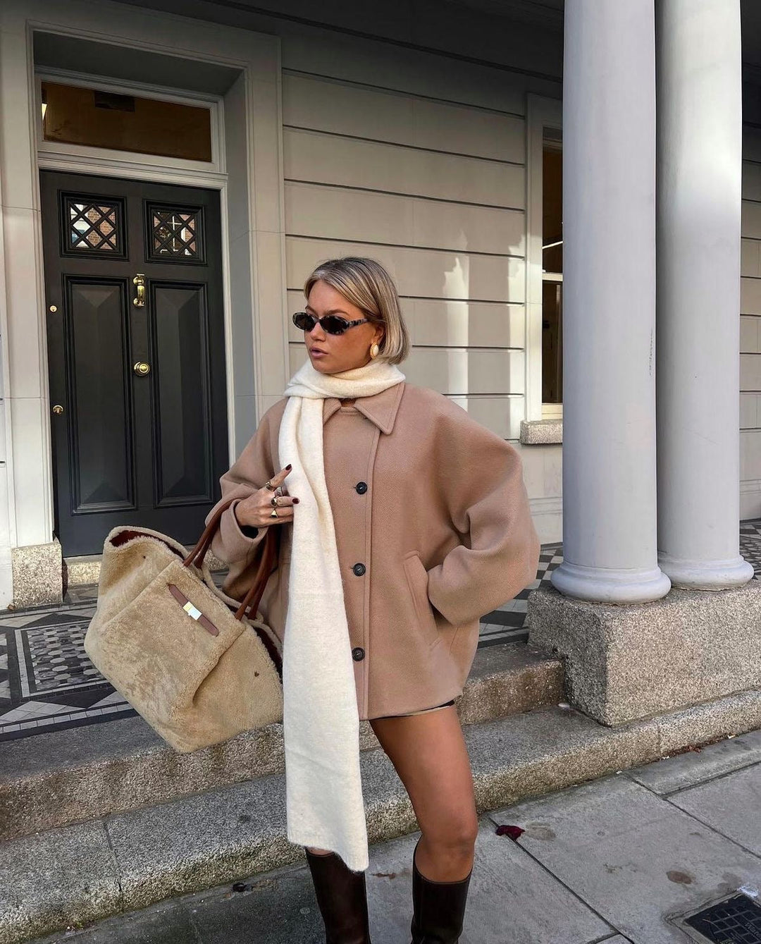 Paris | Oversized wool coat