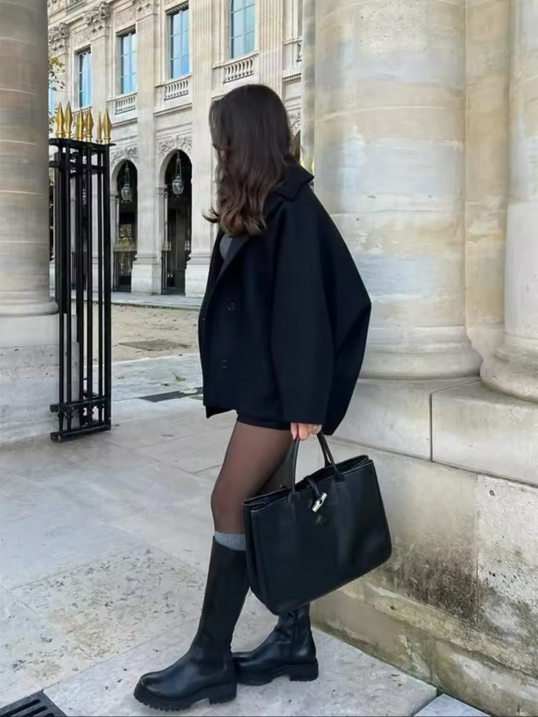 Paris | Oversized wool coat