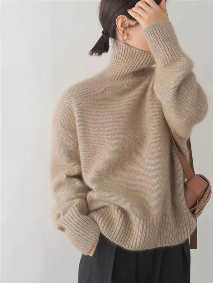 Damen | Cashmere turtleneck sweater