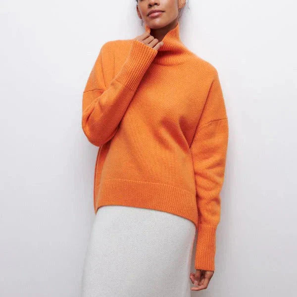 Amandine™ | Oversized Turtleneck Sweater