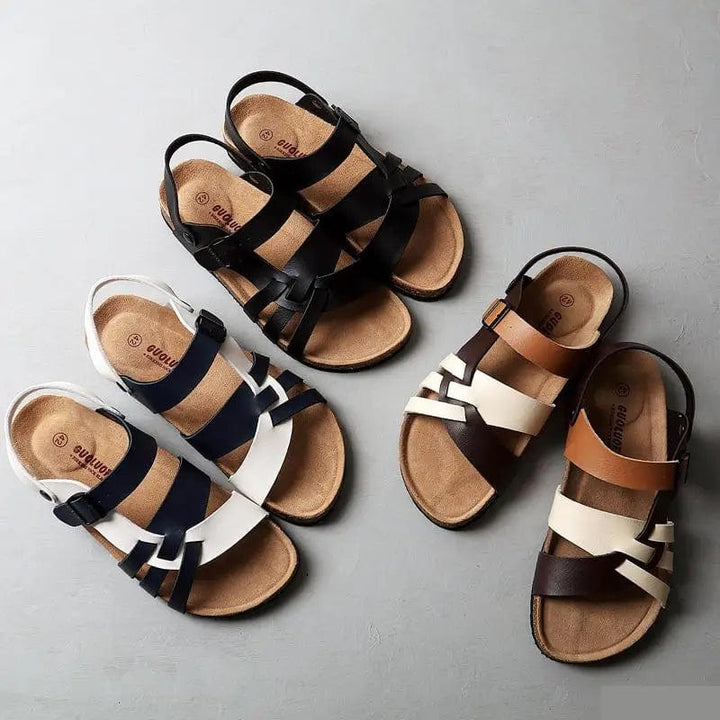 Astrid™| Orthopedic Leather Sandals