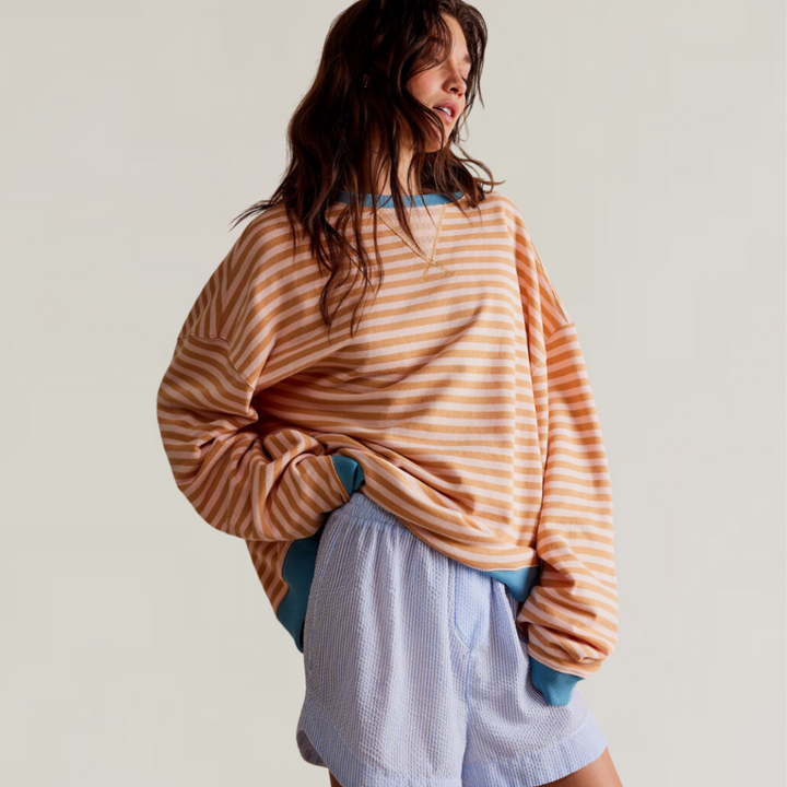 Margot | Oversized Striped Sweater