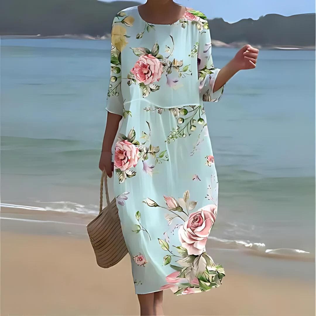 Elle™ Elegant Floral Dress