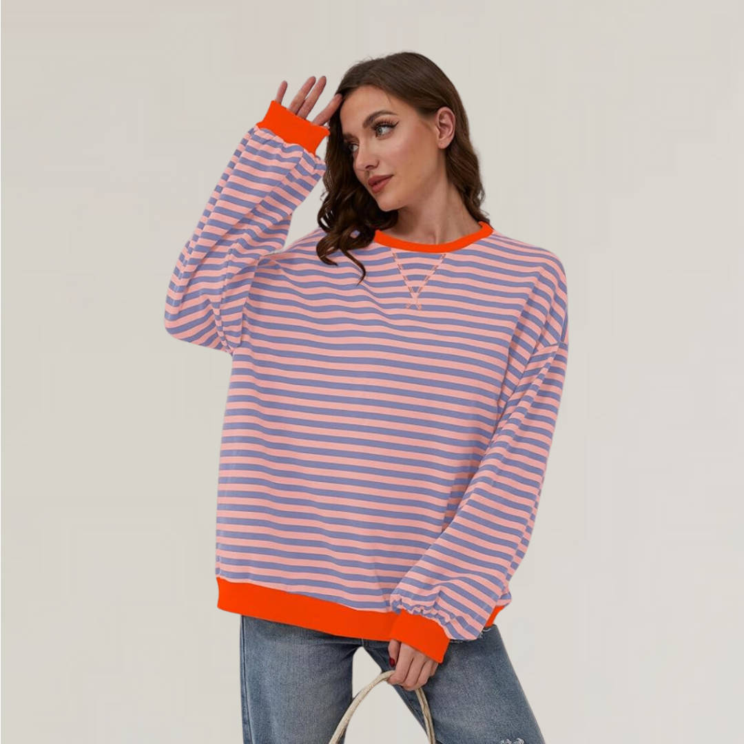 Margot | Oversized Striped Sweater