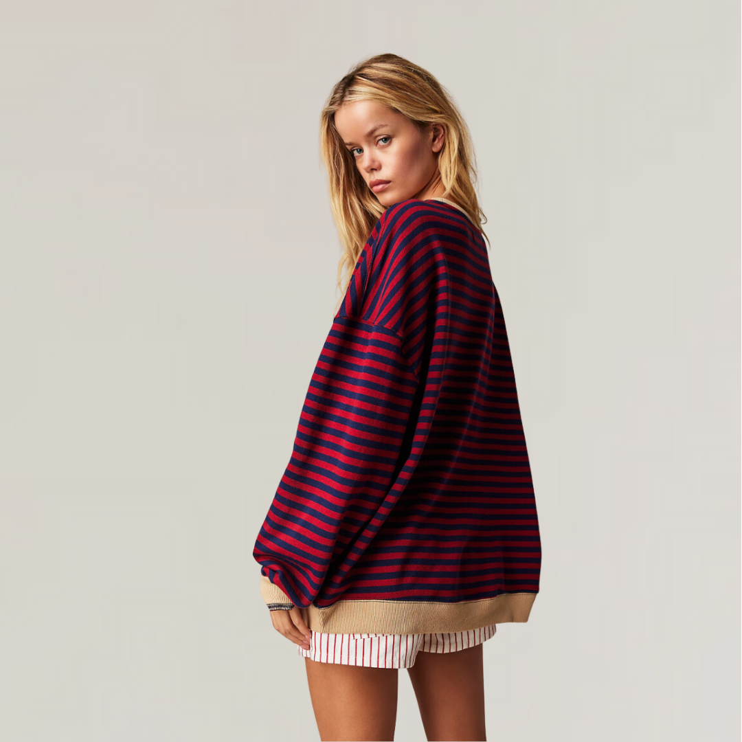 Margot | Oversized Striped Sweater