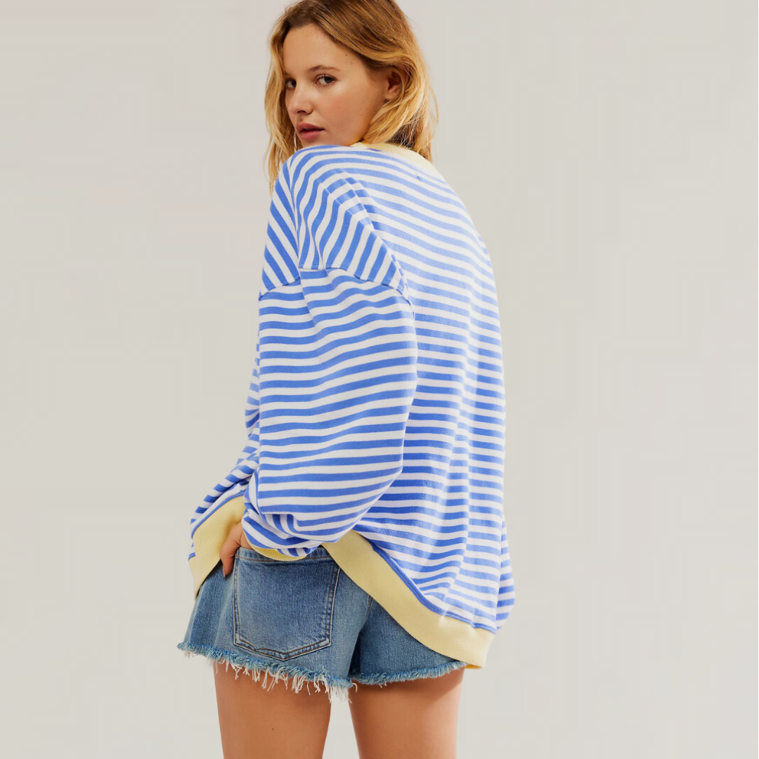 Margot | Oversized Striped Sweater