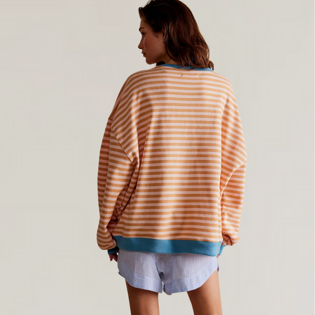 Margot | Oversized Striped Sweater