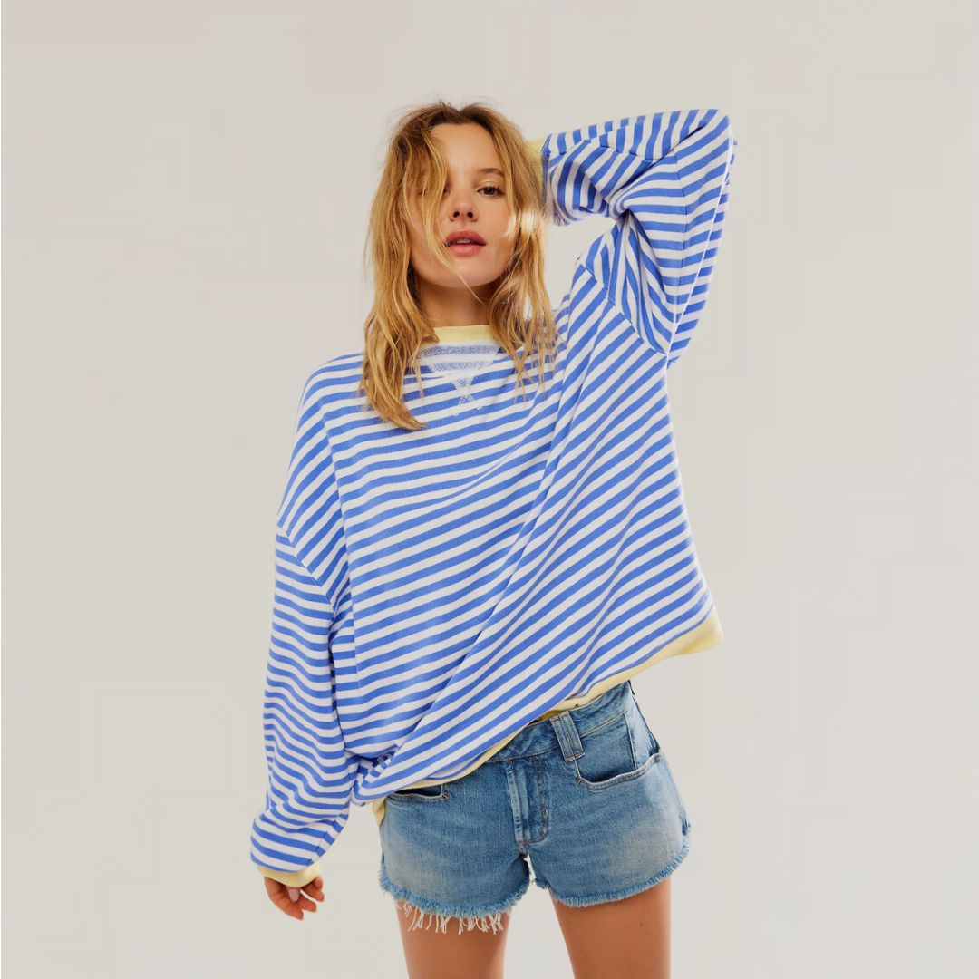 Margot | Oversized Striped Sweater