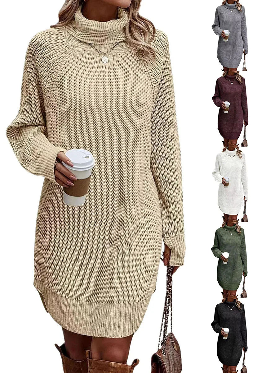 Melly Women's Knitted Sweater Dress