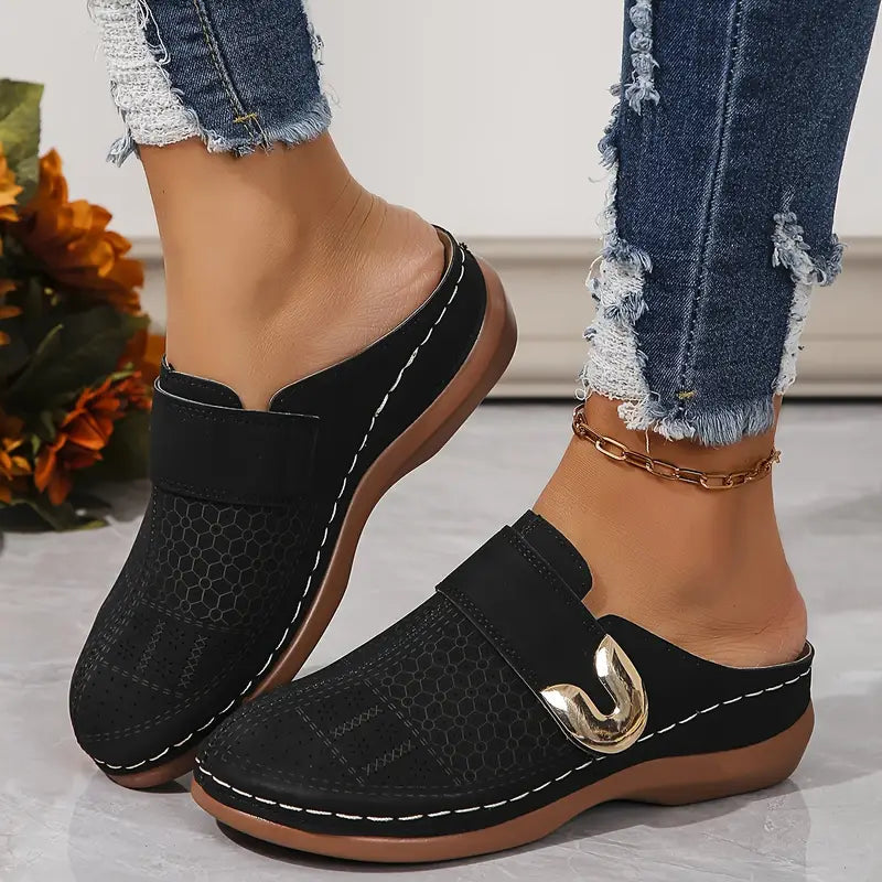 CERYS™ THICK SOLE WEDGE ORTHOPEDIC SANDALS