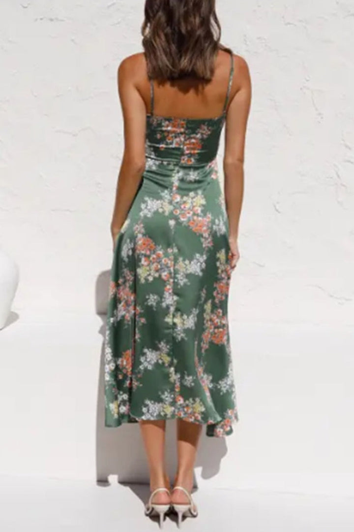 Alicia - Summer Flower Print Dress