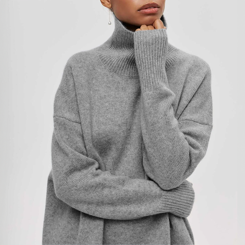 Jill - Knitted turtleneck jumper