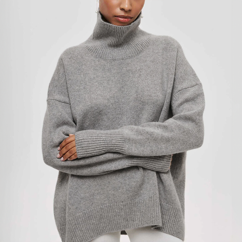 Jill - Knitted turtleneck jumper