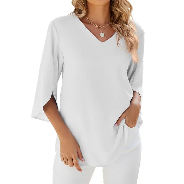 Bethany V-Neck Blouse