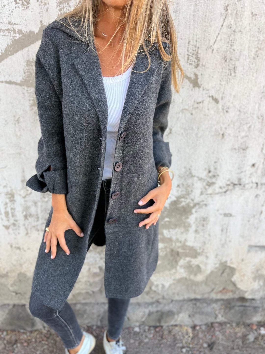 Cindy | Casual Long Coat